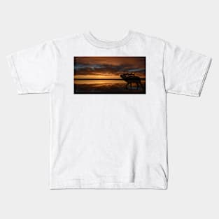 Silhouettes and Sunrises Kids T-Shirt